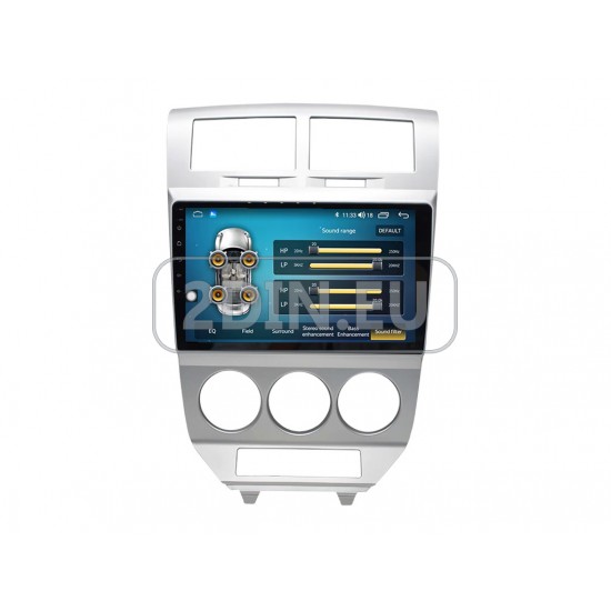 DODGE Caliber - 10.1" МУЛТИМЕДИЯ / Навигация android 16